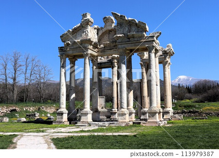 Aphrodisias Ruins, World Heritage Site, Aegean Coast, Turkey, Asia Aphrodisias Ruins, World Heritage Site, Aegean Coast, Turkey, Asia 113979387