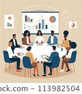 商界人士舉行會議 113982504