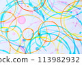 Colorful, bright and fun background hand-drawn Colorful, bright and fun background hand-drawn 113982932