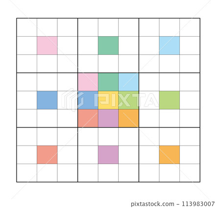 多彩曼陀羅圖 多彩曼陀羅圖 113983007