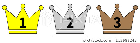 Crown ranking icon 113983242