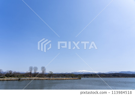 從木袋形看到的聖山白山 113984518