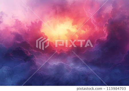 多彩顏色抽象背景 113984703