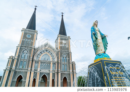 Cathedral of the Immaculate Conception at Chanthaburi in Thailand Cathedral of the Immaculate Conception at Chanthaburi in Thailand 113985976