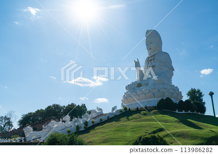 Wat Huay Pla Kang in Chiang Rai, Thailand Wat Huay Pla Kang in Chiang Rai, Thailand 113986282