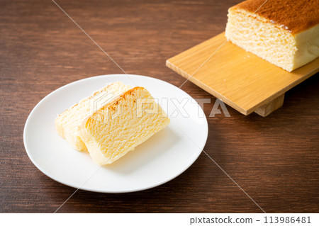 cheese cake in Japanese style cheese cake in Japanese style 113986481
