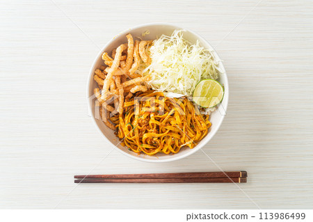 Chinese Yunnan Noodles or Kwa Meng 113986499