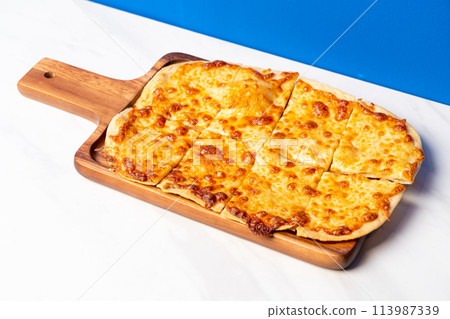 tart flambe four cheese pizza 113987339