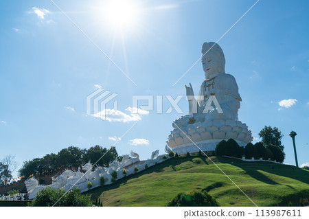 Wat Huay Pla Kang in Chiang Rai, Thailand Wat Huay Pla Kang in Chiang Rai, Thailand 113987611
