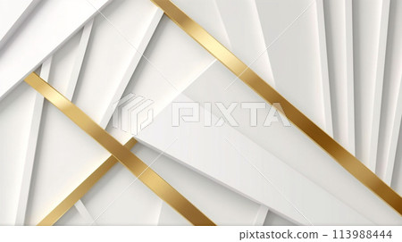 white luxury golden background elegant backdrop abstract banner modern design. background luxurious wallpaper texture line gray light curve wave illustration premium. luxury shape decoration graphic. 113988444