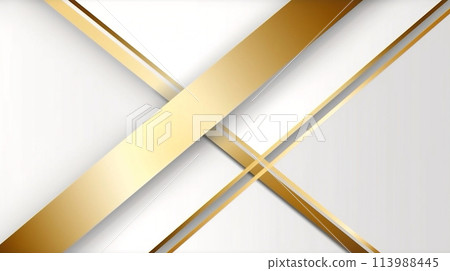 white luxury golden background elegant backdrop abstract banner modern design. background luxurious wallpaper texture line gray light curve wave illustration premium. luxury shape decoration graphic. 113988445