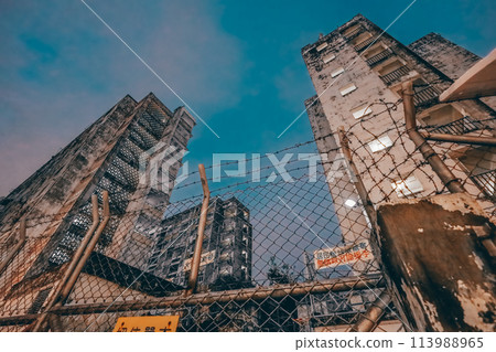 Tai Hang Sai Estate will be demolished and re-developed. April 27 2024 113988965