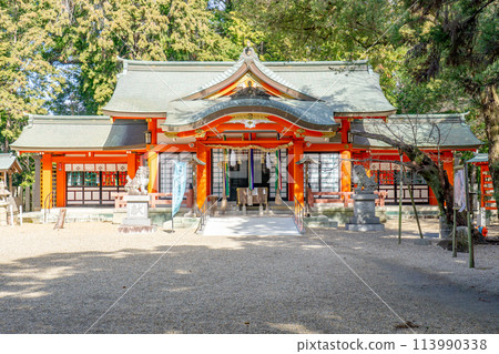 兵庫縣川西市加茂遺址加茂神社參拜殿 113990338
