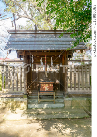 兵庫縣伊丹市宮前市的稻野神社與神明神社 113990365