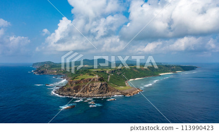 東崎燈塔鳥瞰圖 113990423