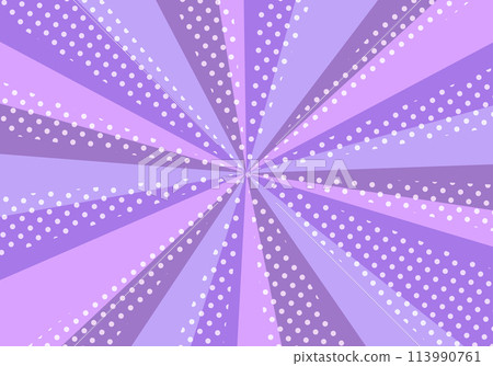 圓點圖案/旭日背景材質（紫色） 113990761