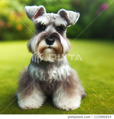 迷你雪納瑞的可愛圖片 113990824