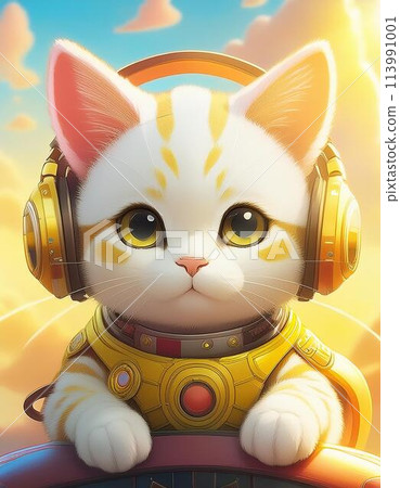 貓用耳機聽音樂 貓用耳機聽音樂 113991001