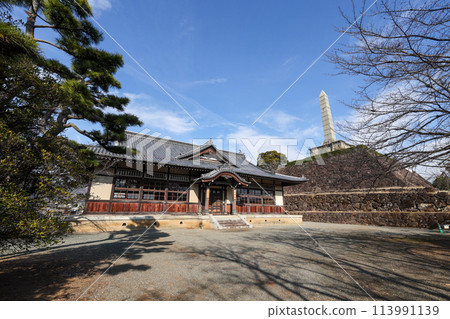 Yamanashi Prefecture, Kofu City, Maizuru Castle Park, Butokuden Yamanashi Prefecture, Kofu City, Maizuru Castle Park, Butokuden 113991139