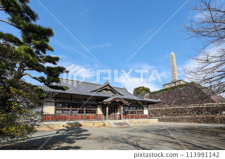 Yamanashi Prefecture, Kofu City, Maizuru Castle Park, Butokuden 113991142