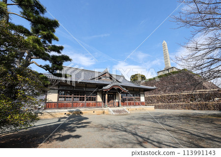 Yamanashi Prefecture, Kofu City, Maizuru Castle Park, Butokuden 113991143