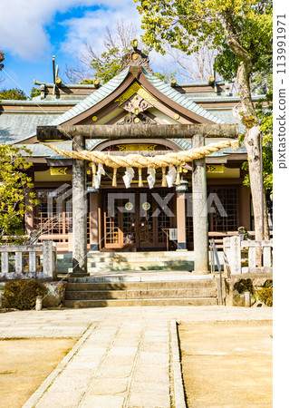 Abitai Shrine (God of Matchmaking) in Sakuragaoka, Minoh City, Osaka Prefecture (Minoh is a yuzu producing area) Abitai Shrine (God of Matchmaking) in Sakuragaoka, Minoh City, Osaka Prefecture (Minoh is a yuzu producing area) 113991971