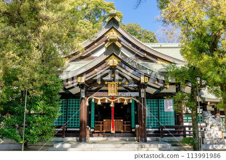 兵庫縣伊丹市今陽東天神社（長壽之神）參拜殿 113991986