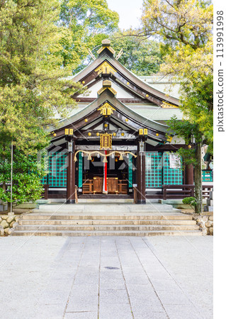 Higashitenjin Shrine (God of longevity) in Konyo, Itami City, Hyogo Prefecture 113991998