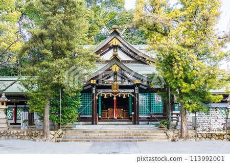 Higashitenjin Shrine (God of longevity) in Konyo, Itami City, Hyogo Prefecture 113992001