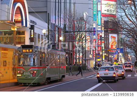 Sapporo City Tram 004 Revival Color No. 243 113993616