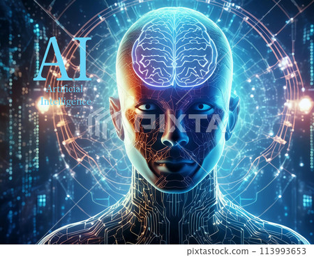 AI artificial intelligence image_with text 3 113993653