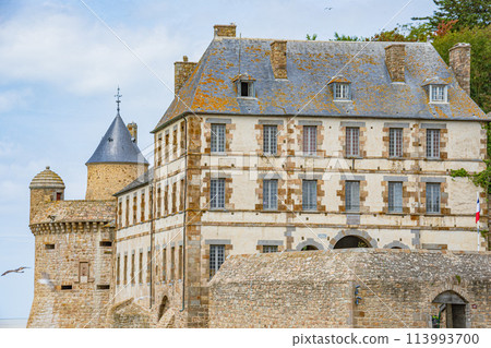 法國世界遺產聖米歇爾山景觀 113993700