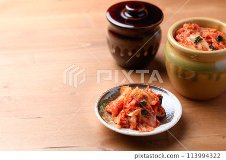 Kimchi Chinese cabbage Kimchi Pickled 113994322