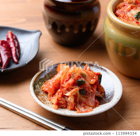 泡菜白菜泡菜醃製 113994334