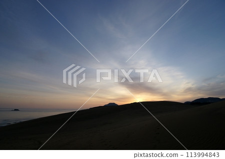 鳥取四個季節走春沙丘 113994843