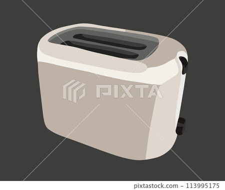 Vector isolated illustration of a toaster. 113995175