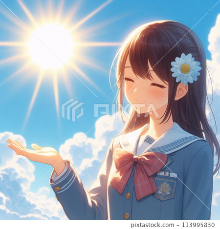 天空與女高中生 天空與女高中生 113995830