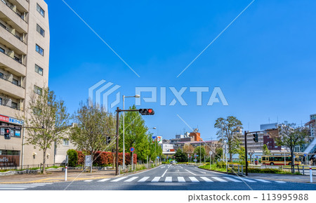 Cityscape of Sagamihara City, Kanagawa Prefecture - Odakyu Sagamihara Station 113995988