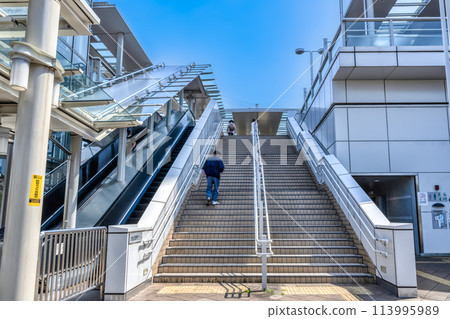 神奈川縣相模原市的城市景觀 小田急相模原站 113995989