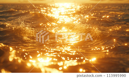 金色的海浪 金色的海浪 113995990