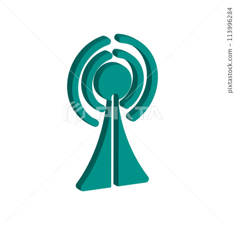 Illustration Vector graphic of tower icon template Illustration Vector graphic of tower icon template 113996284