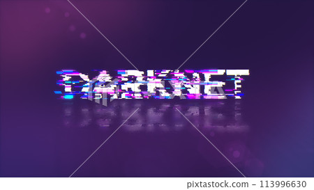 3D rendering darknet text with screen effects of technological glitches 3D rendering darknet text with screen effects of technological glitches 113996630