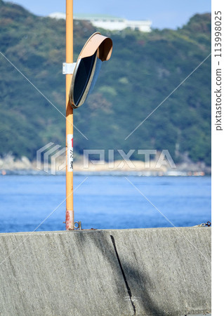 僻靜小島上的弧形鏡風景 113998025