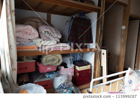 Room undergoing sorting 113999287