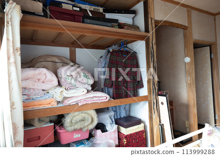 Room undergoing sorting 113999288