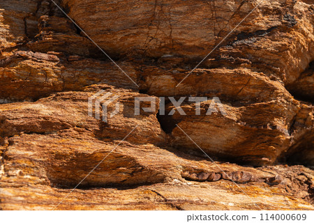 Mineral material surface closeup with natural pattern for design and decoration 114000609