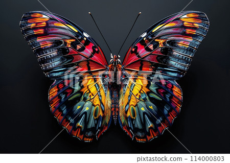 Close up of butterfly color full 114000803