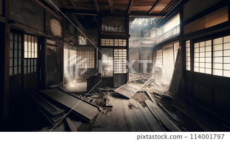 破敗的日本房屋 114001797