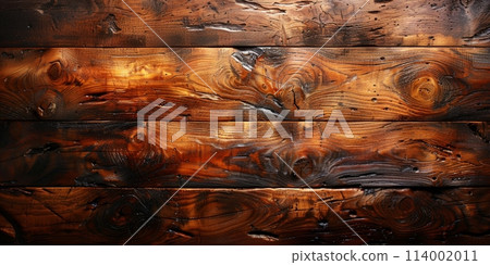 Brown wood texture. Top view. Brown wood texture. Top view. 114002011