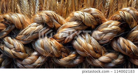 Background Texture Weave Made of Natural Material Background Texture Weave Made of Natural Material 114002183